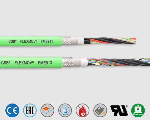 高柔性拖鏈測量電纜FME